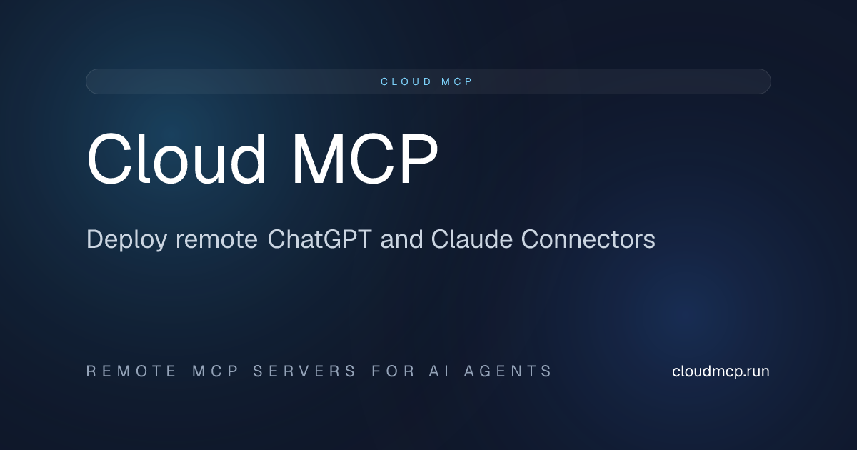Cloud MCP logo